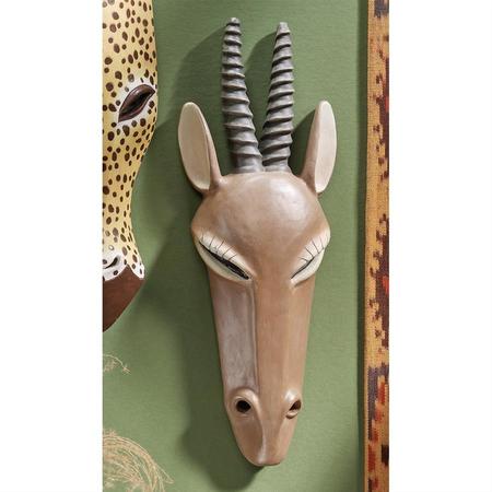 DESIGN TOSCANO African Serengeti Tribal-Style Animal Wall Mask: Gemsbok EU34911